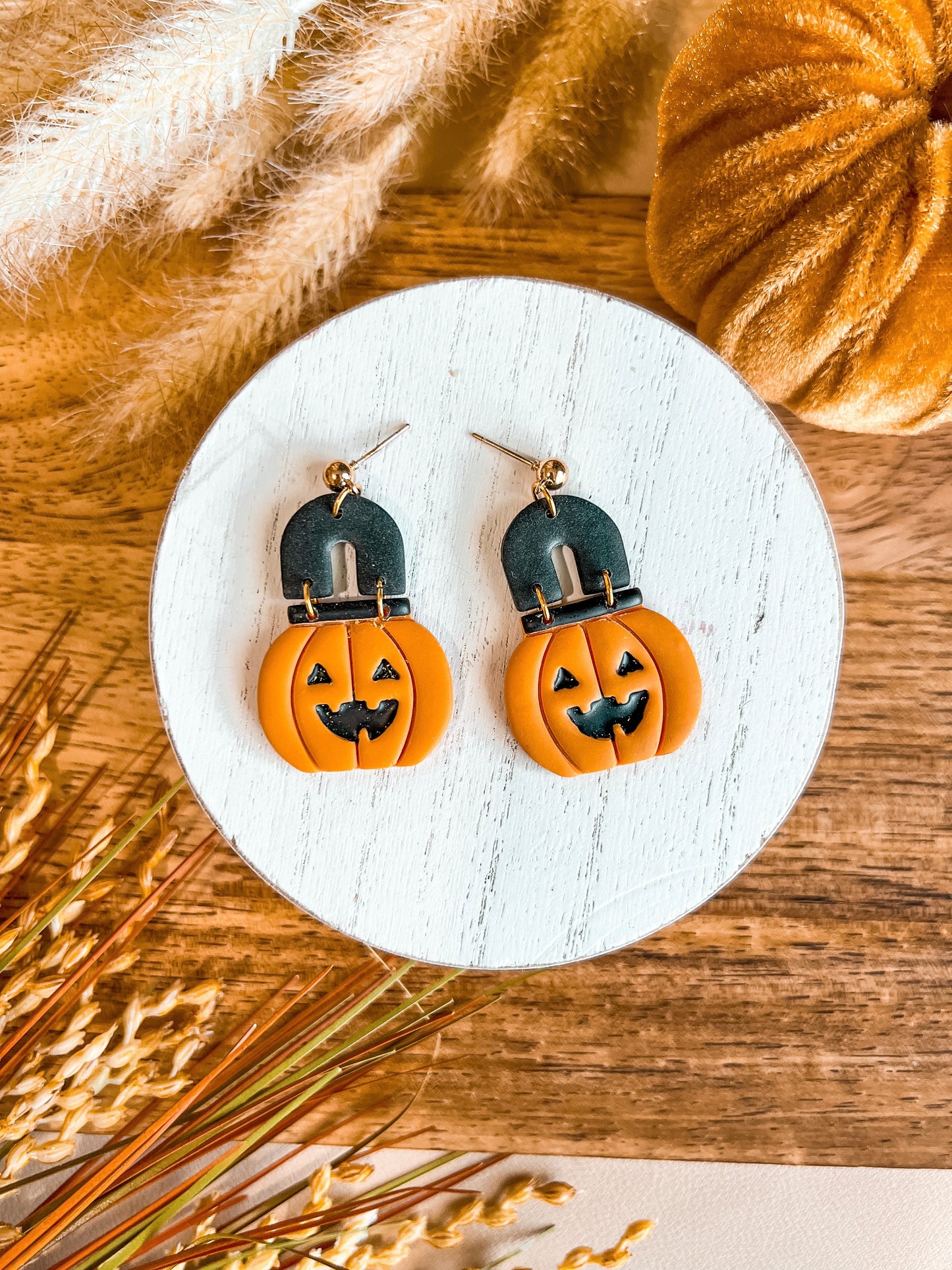Pumpkin Bucket Dangles