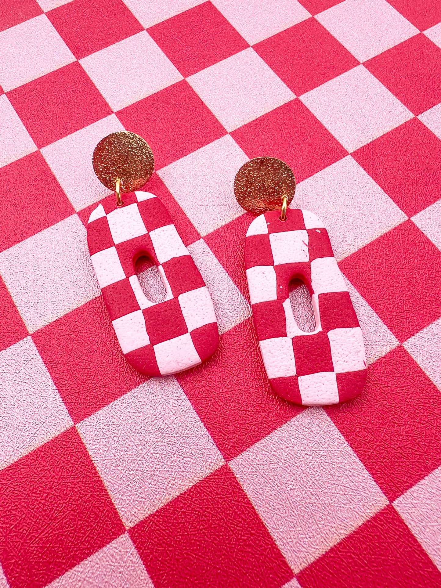 Organic Checker Dangles