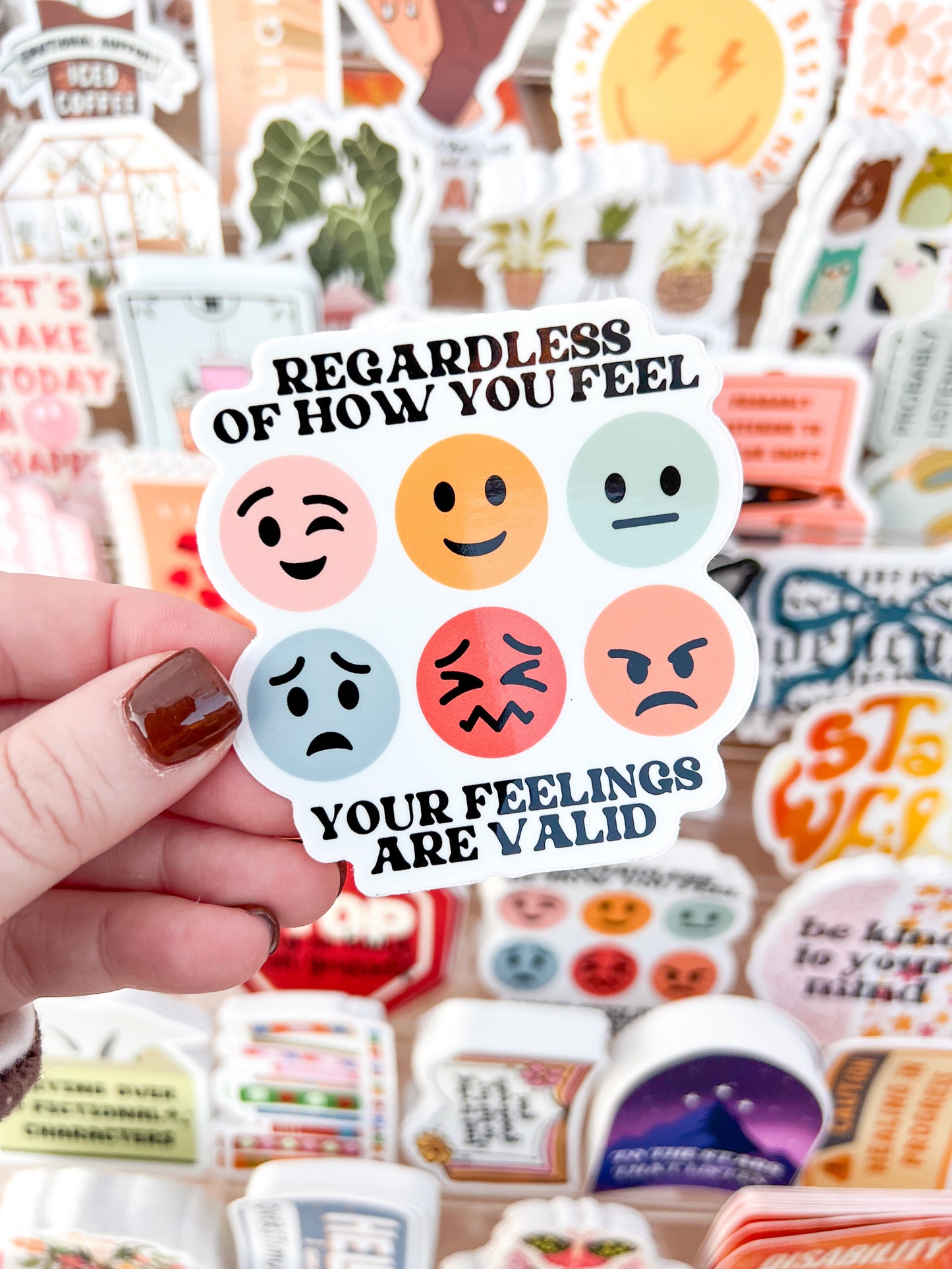 Your Feelings Are Valid Sticker