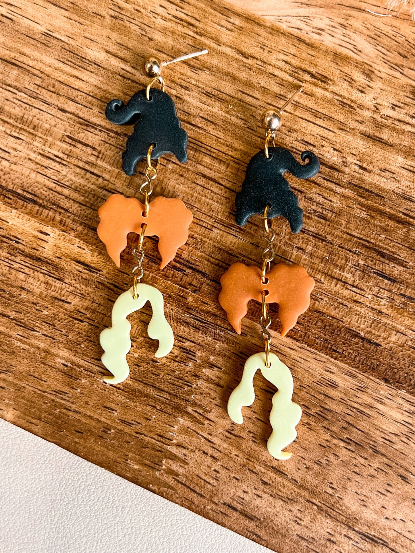 Spooky Sisters Dangles