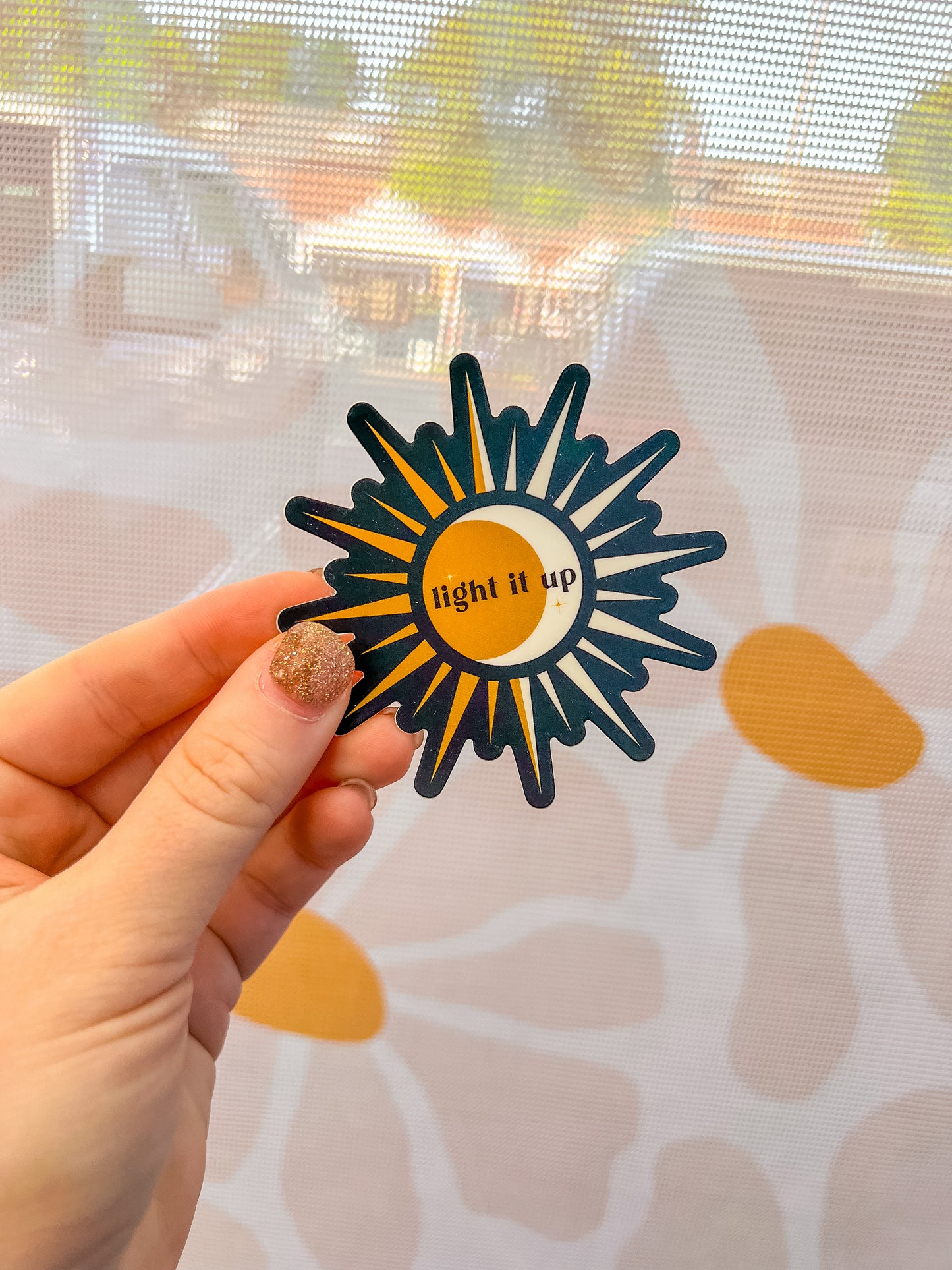 Light It Up Sticker