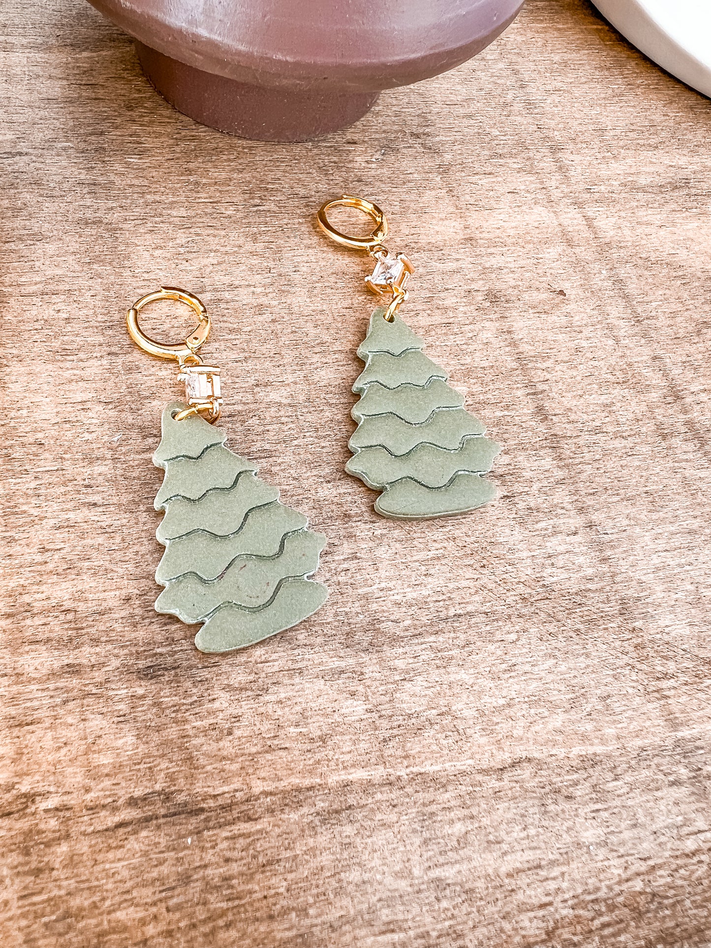 Ceramic Tree Dangles