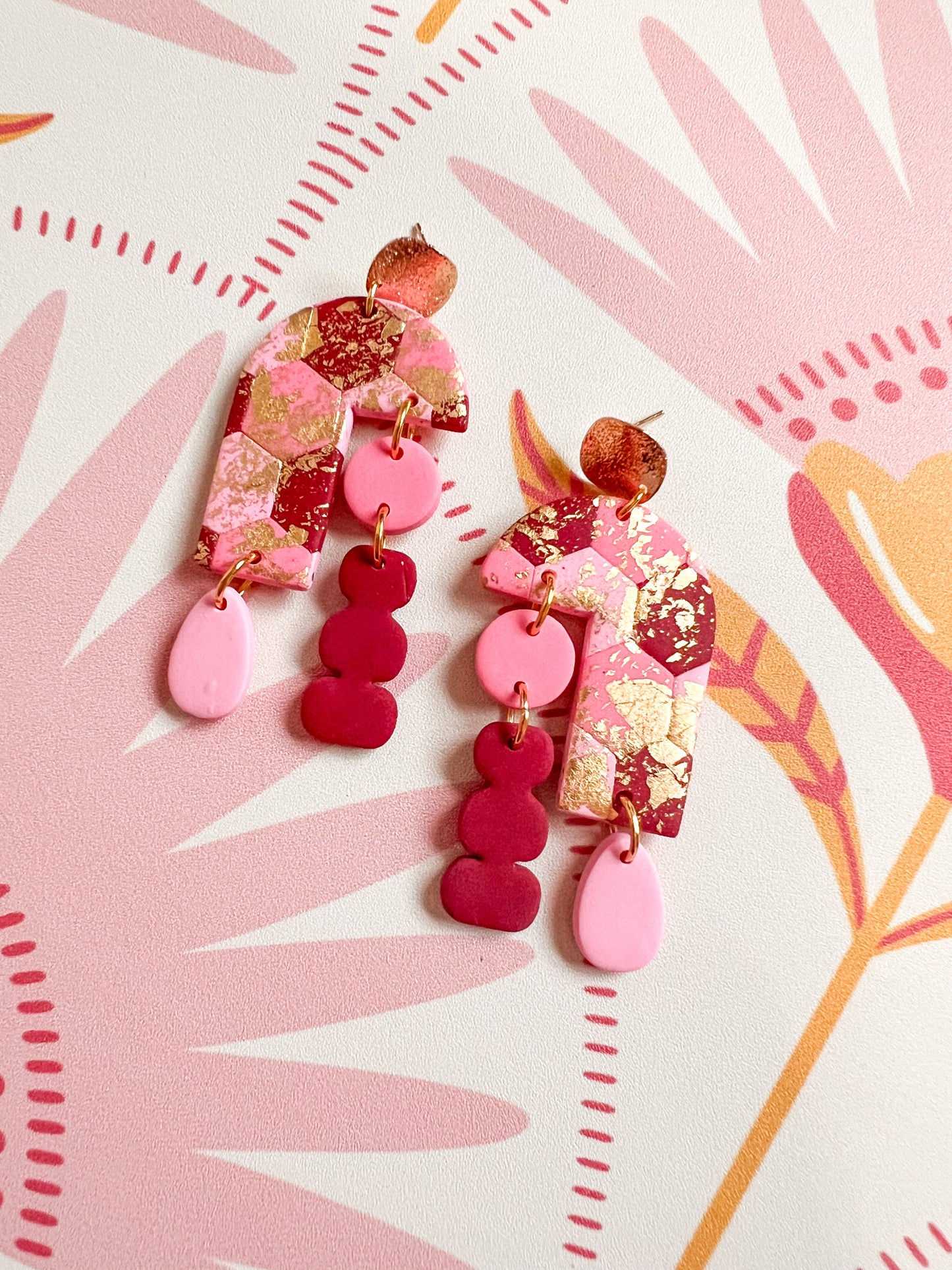 Girly Pop Valentine Dangles