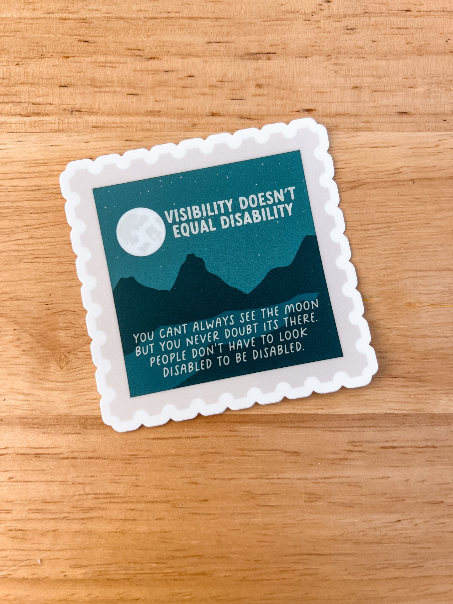 Invisible Disability Sticker