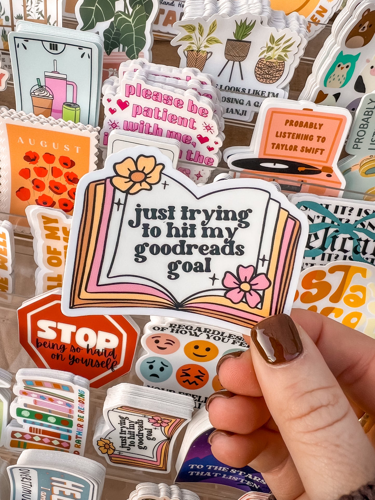 Goodreads Goal Sticker