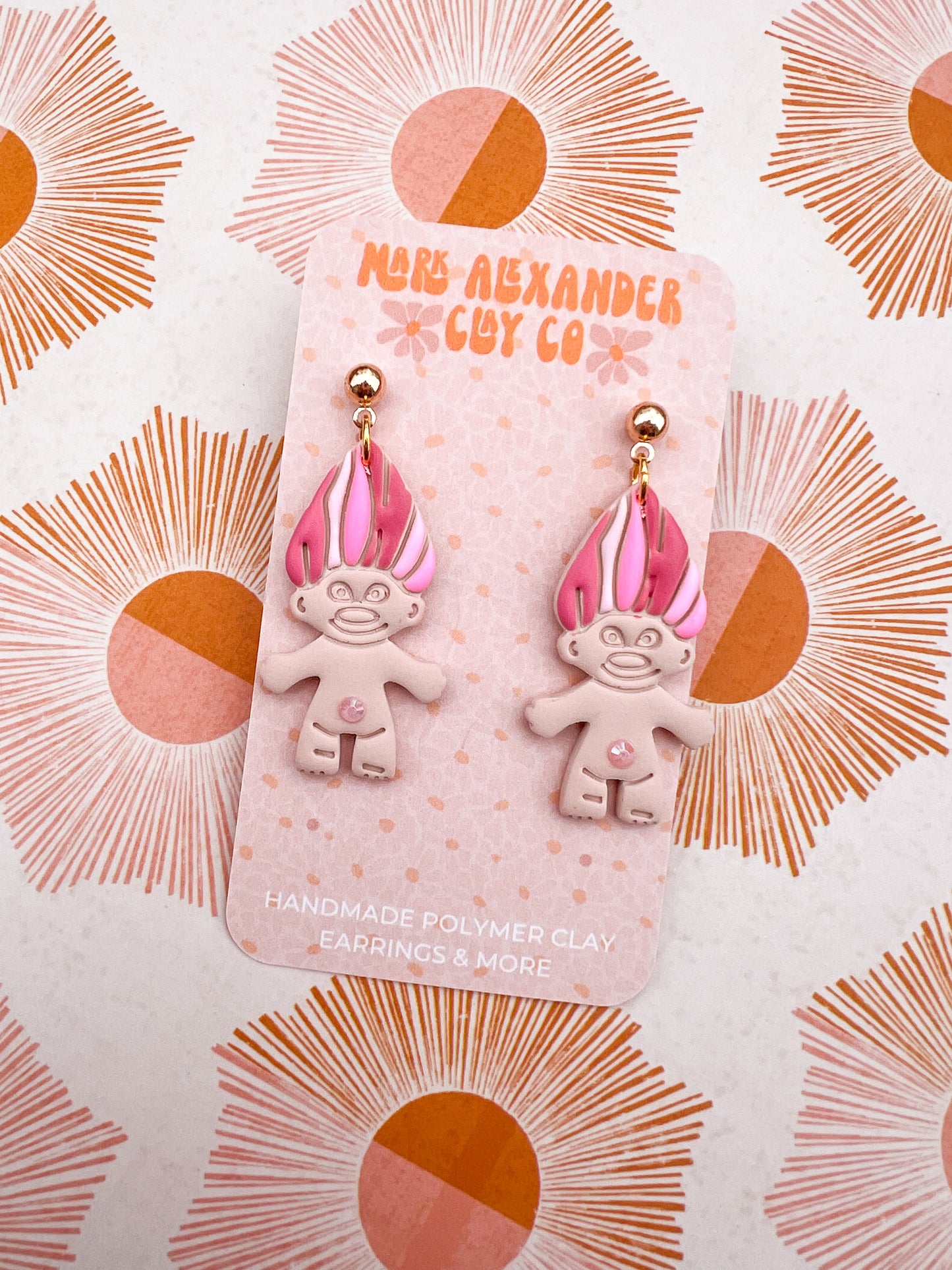Valentine Troll Dangles