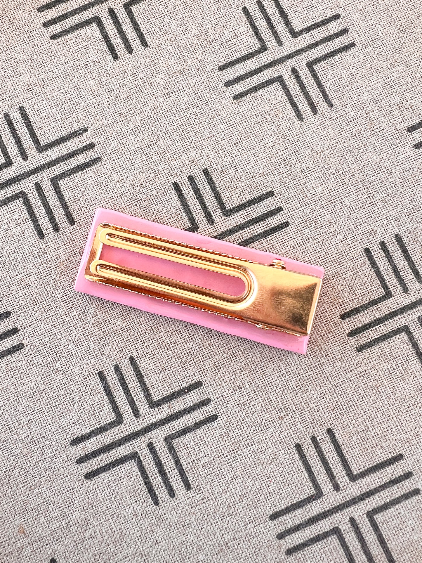 Floral Barrette Hair Clip