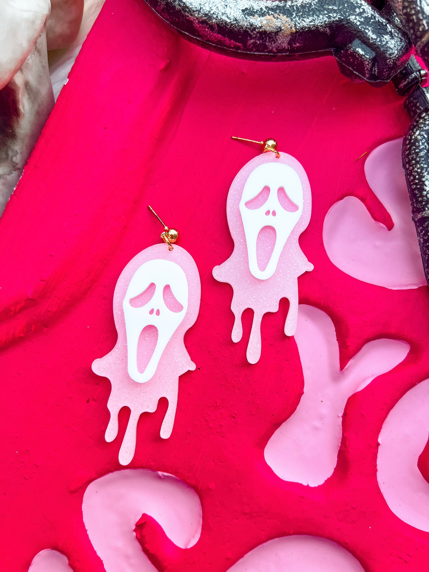 Acrylic Ghostface Dangles