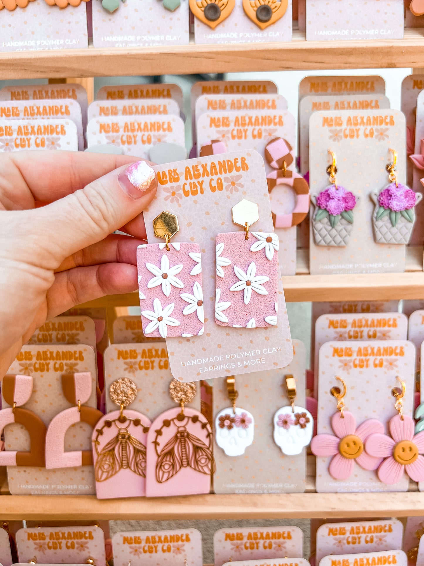 Spring Flower Dangles
