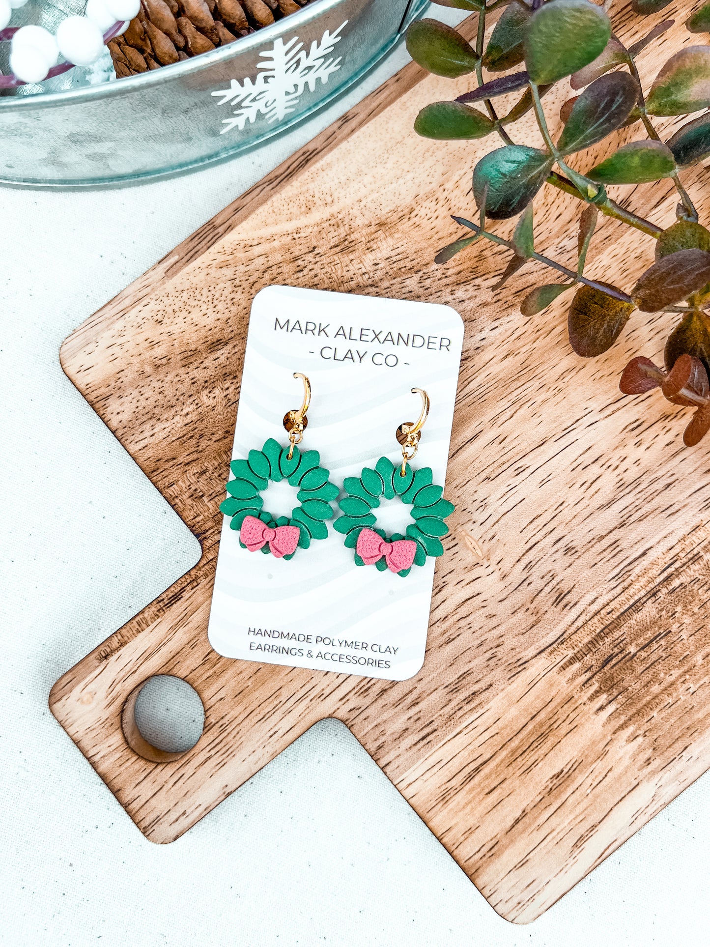 Mini Wreath Dangles