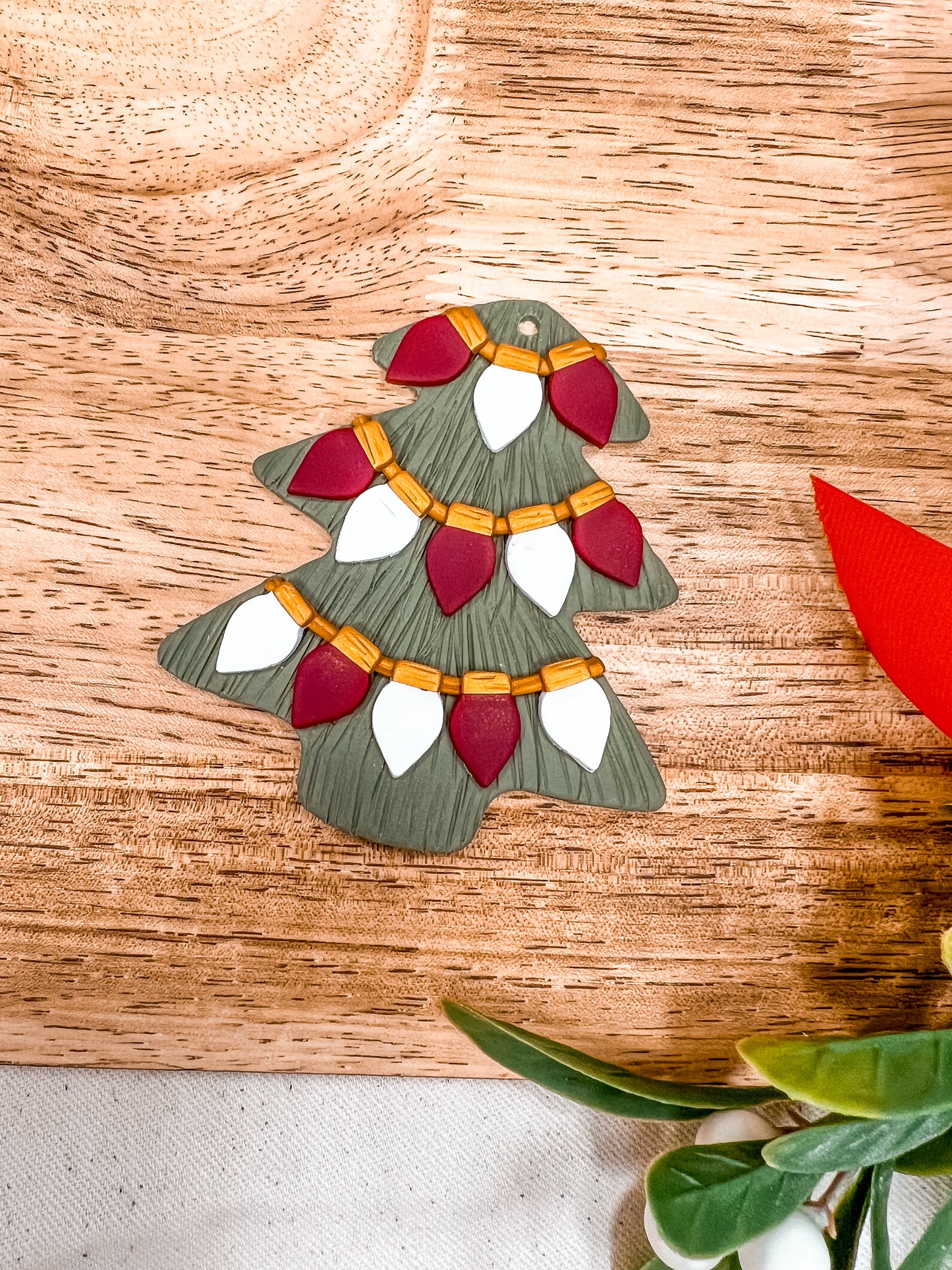 Holiday Tree w/ Lights Ornament