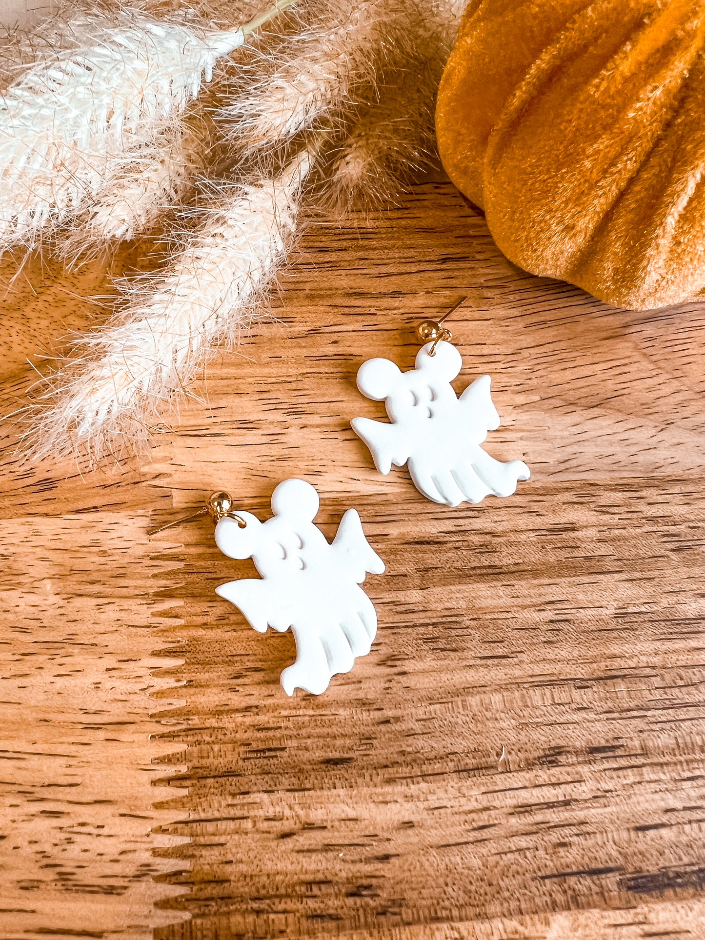 Mousey Ghost Dangles