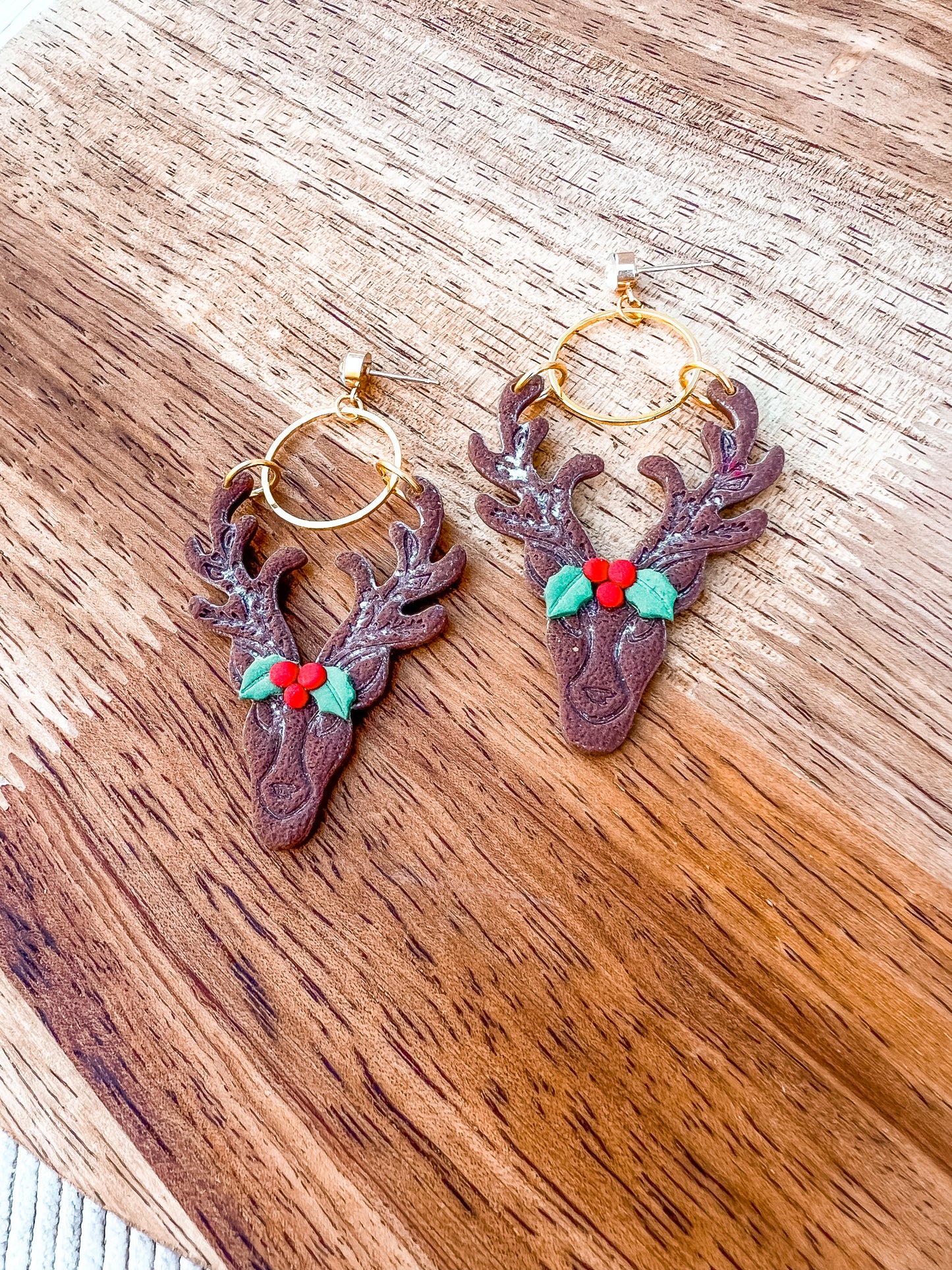 Folk Reindeer Dangles