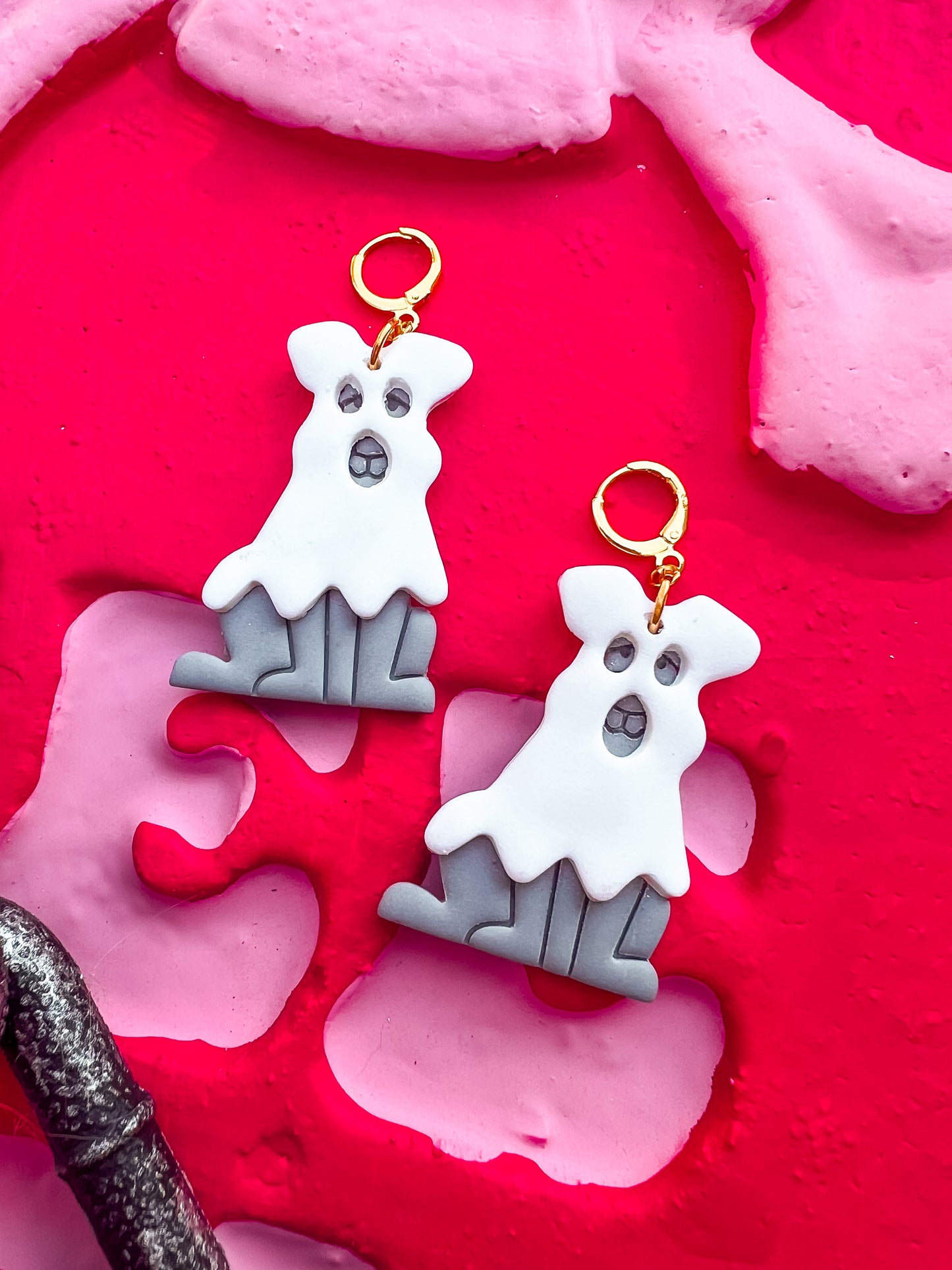 Sheet Ghost Pup Dangles