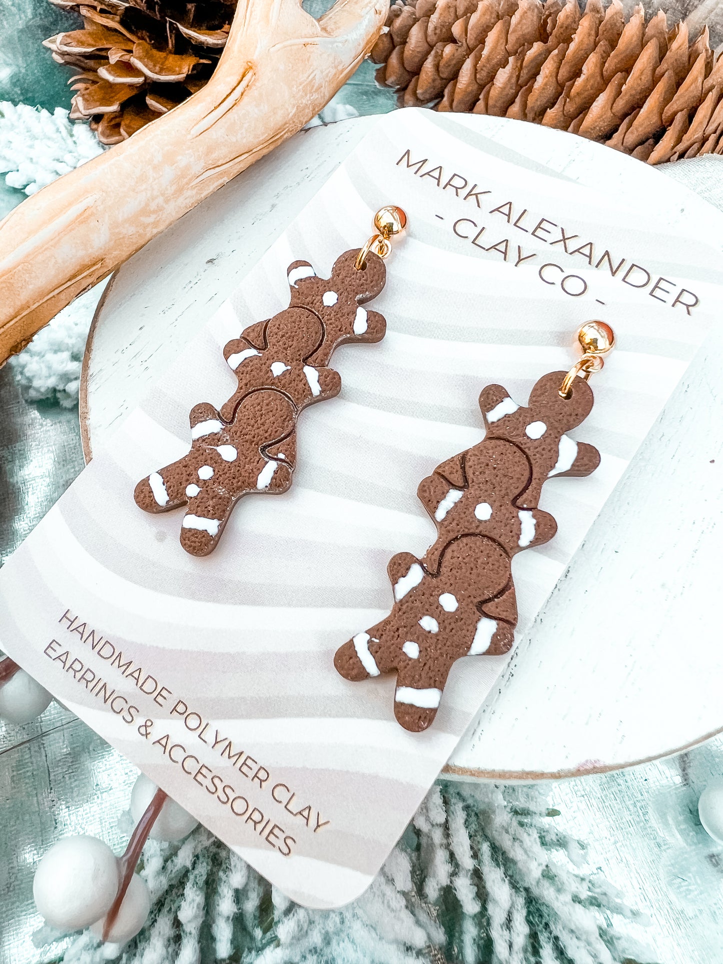 Stacked Gingerbread Dangles