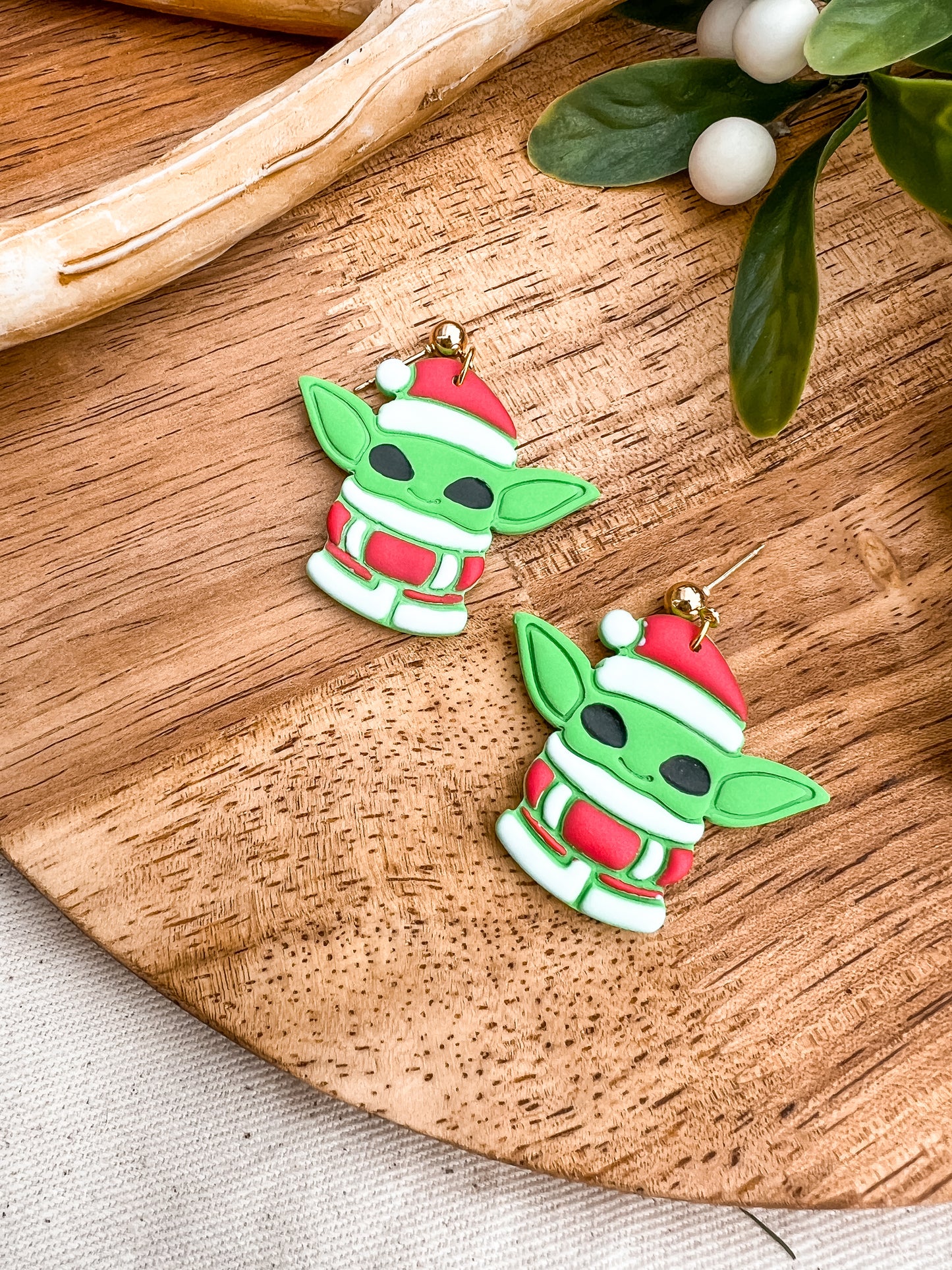 Baby Alien Santa Dangles