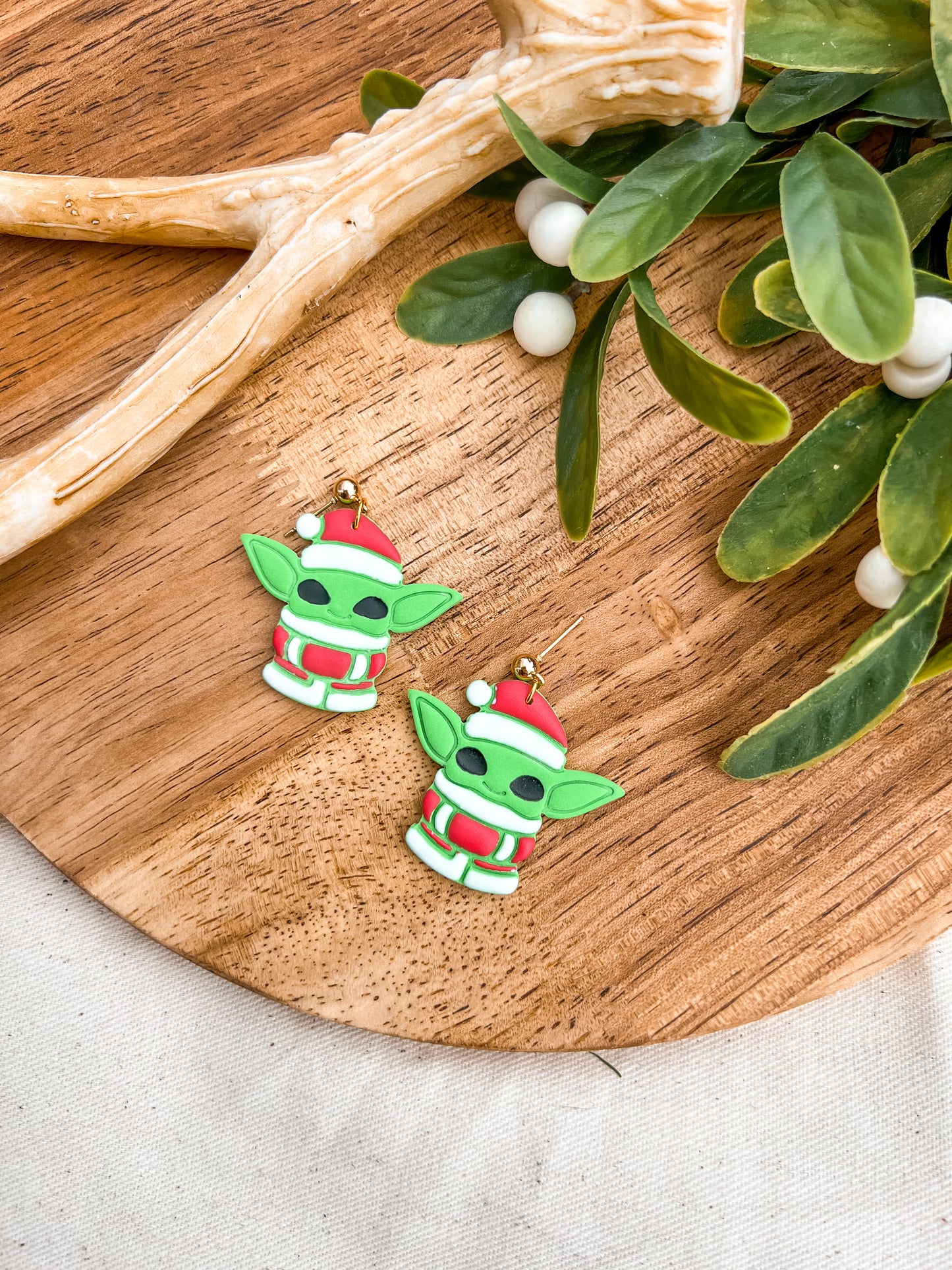 Baby Alien Santa Dangles