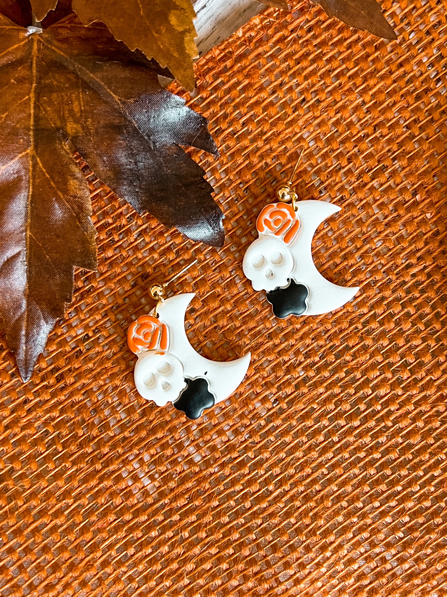 Spooky Moon Dangles
