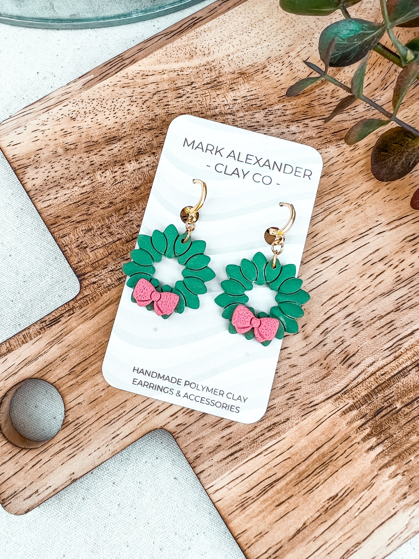 Mini Wreath Dangles