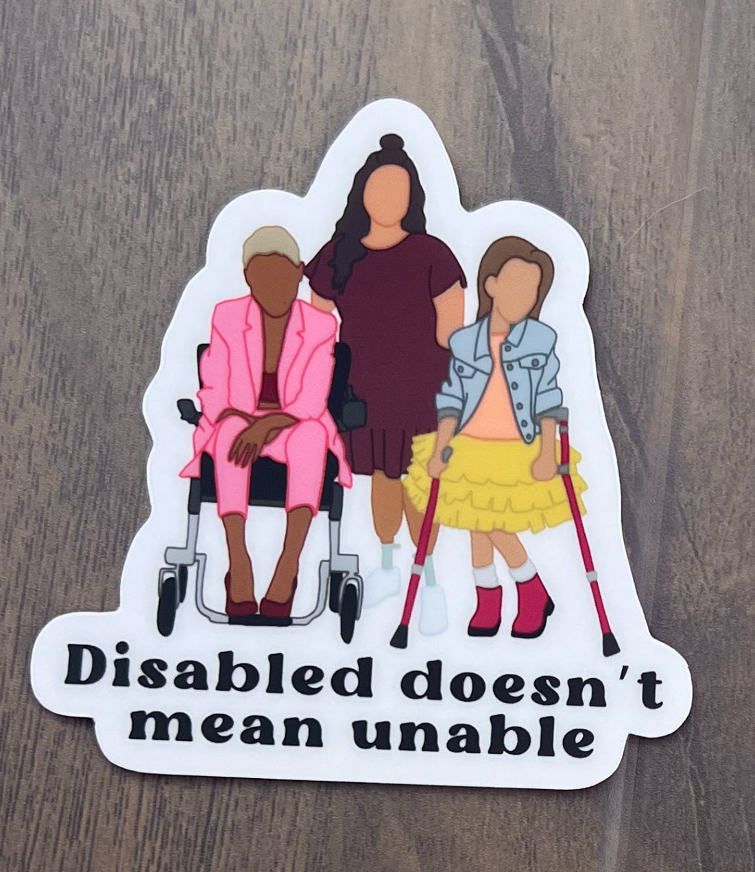 Disabled Sticker