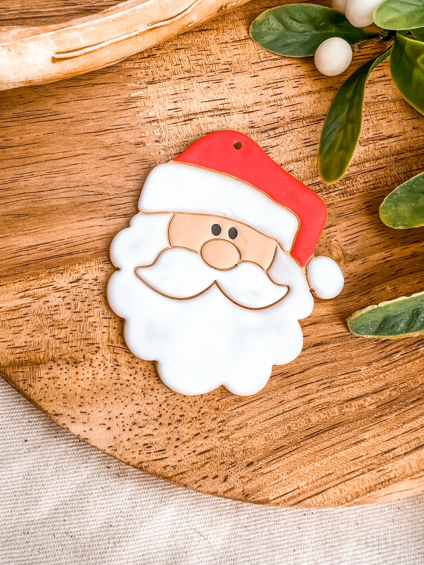 Santa Ornament