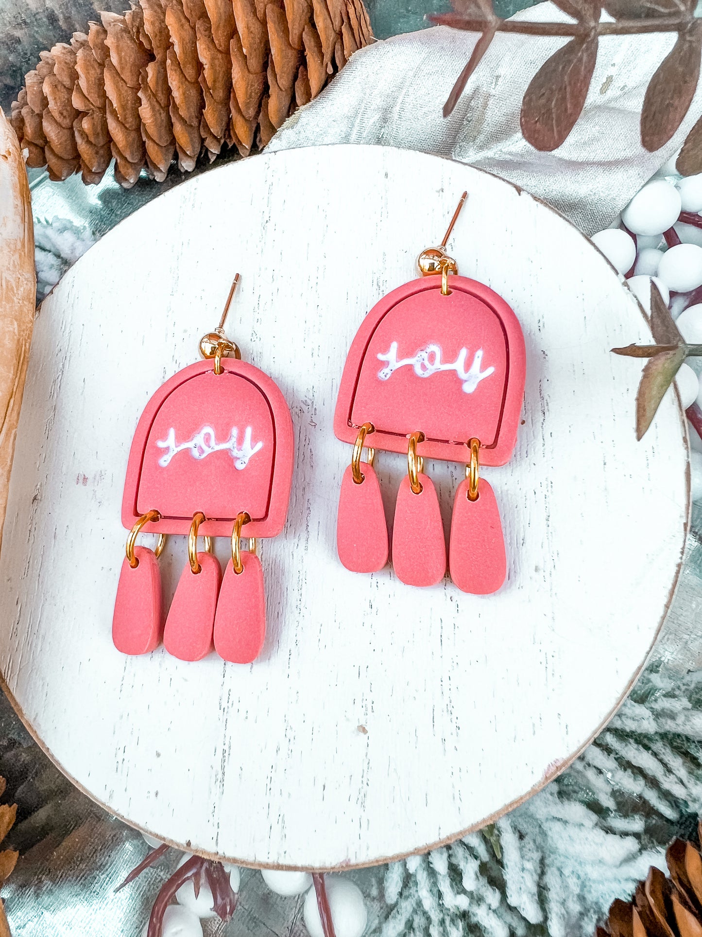 Domed Joy Dangles