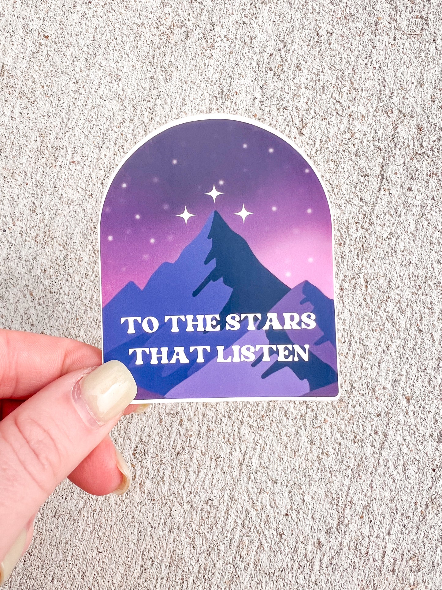 Stars That Listen Sticker