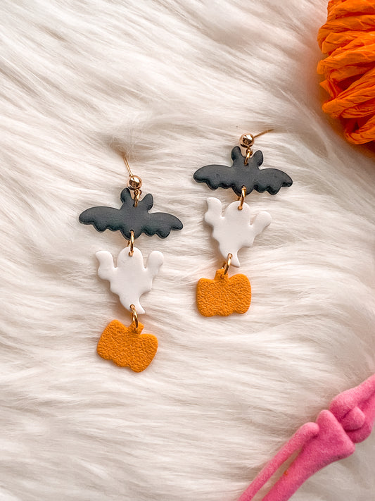 Spooky Season Stacked Dangles