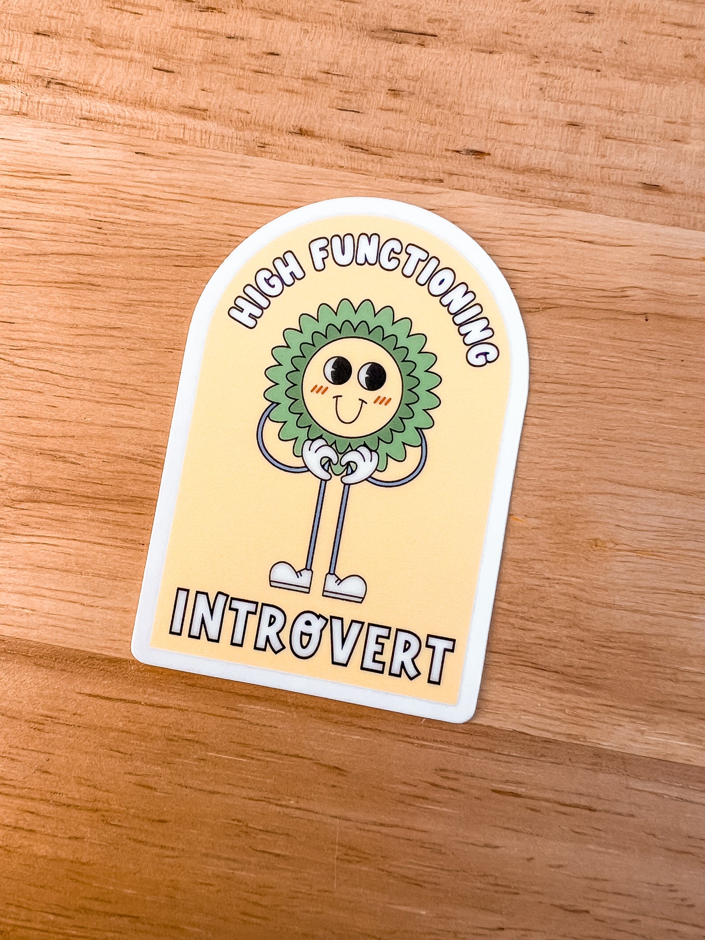 Introvert Sticker