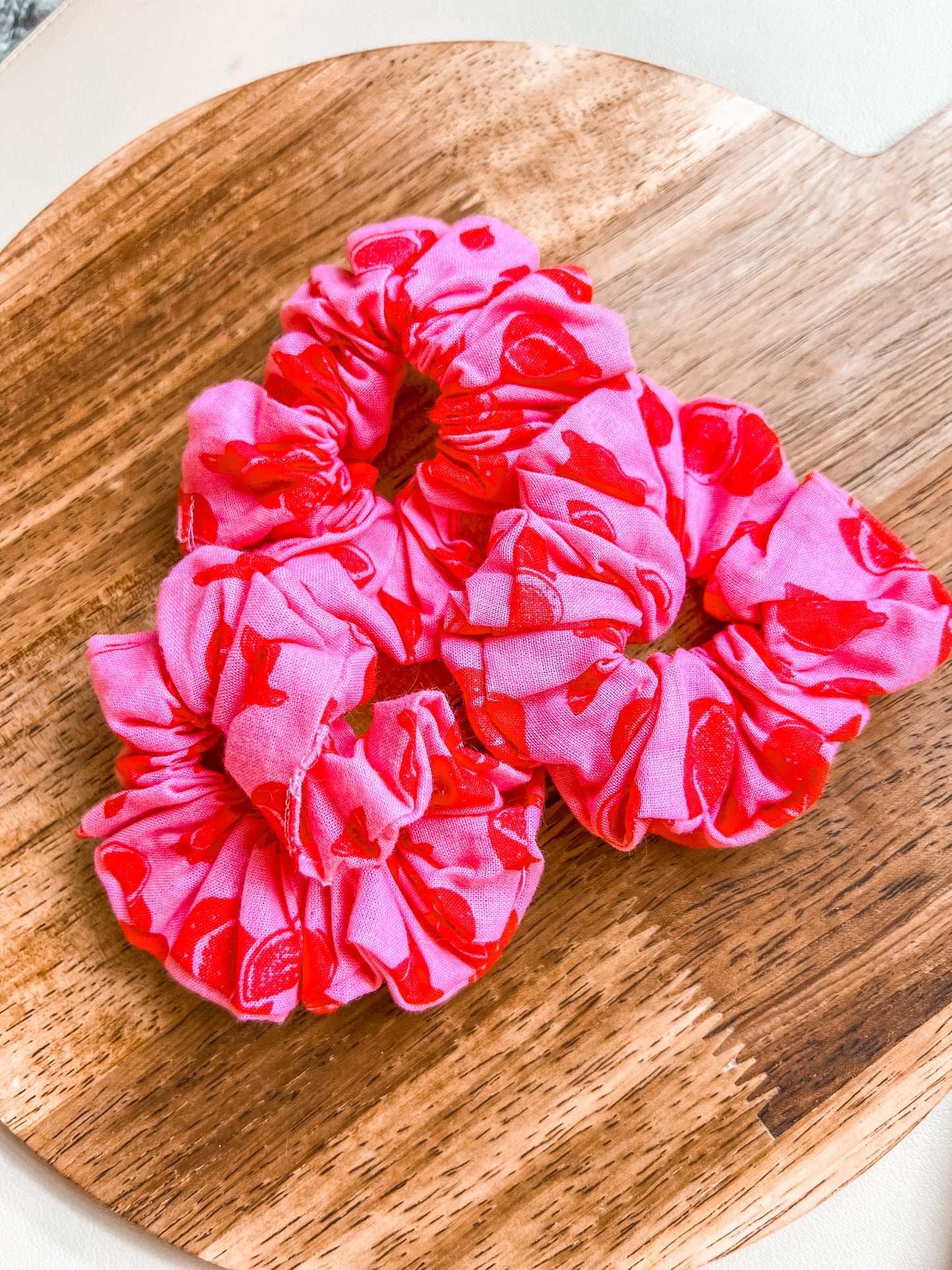 Pomegranate Scrunchie