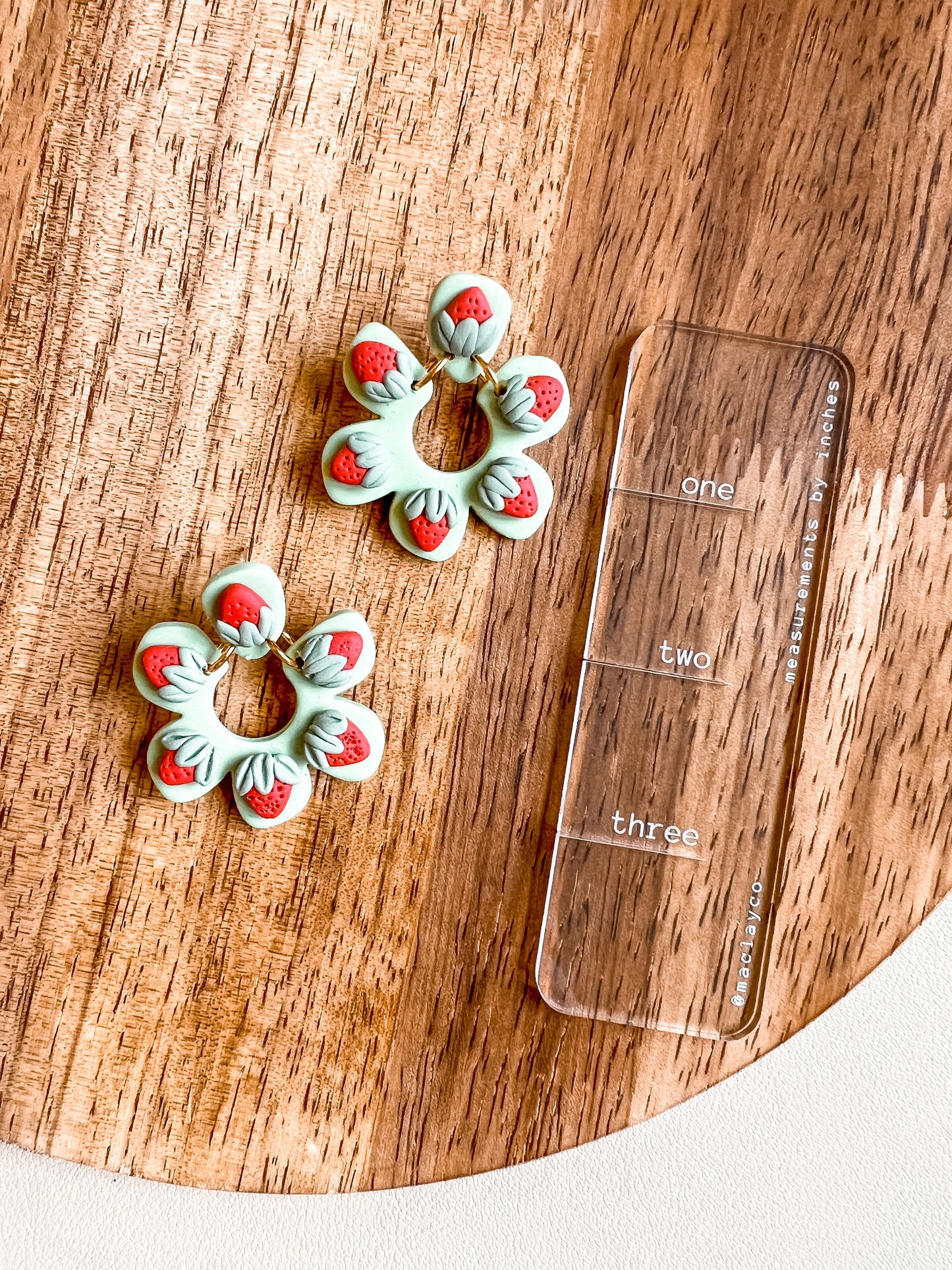 Strawberry Fields Dangles