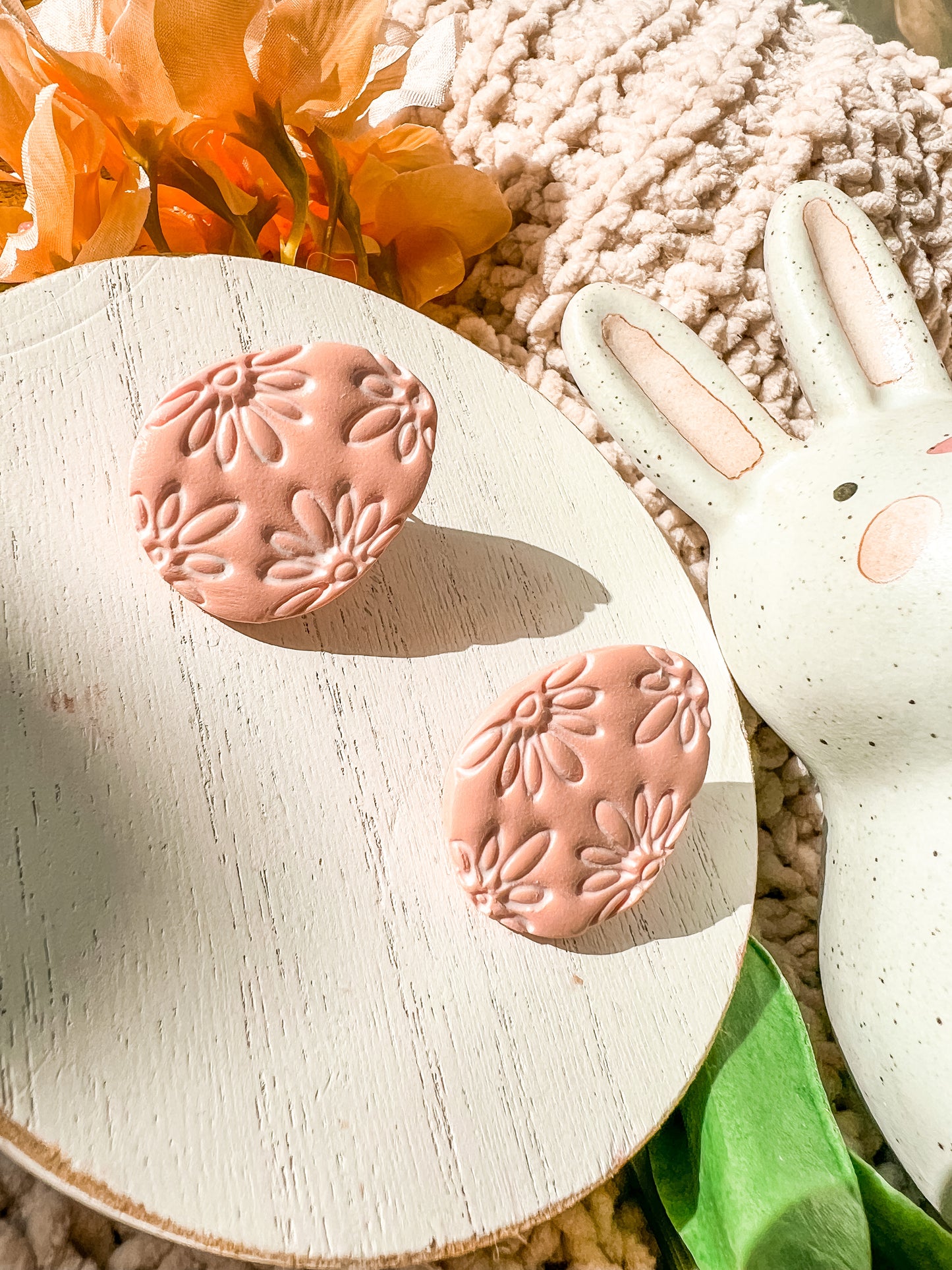 Large Easter Egg Studs