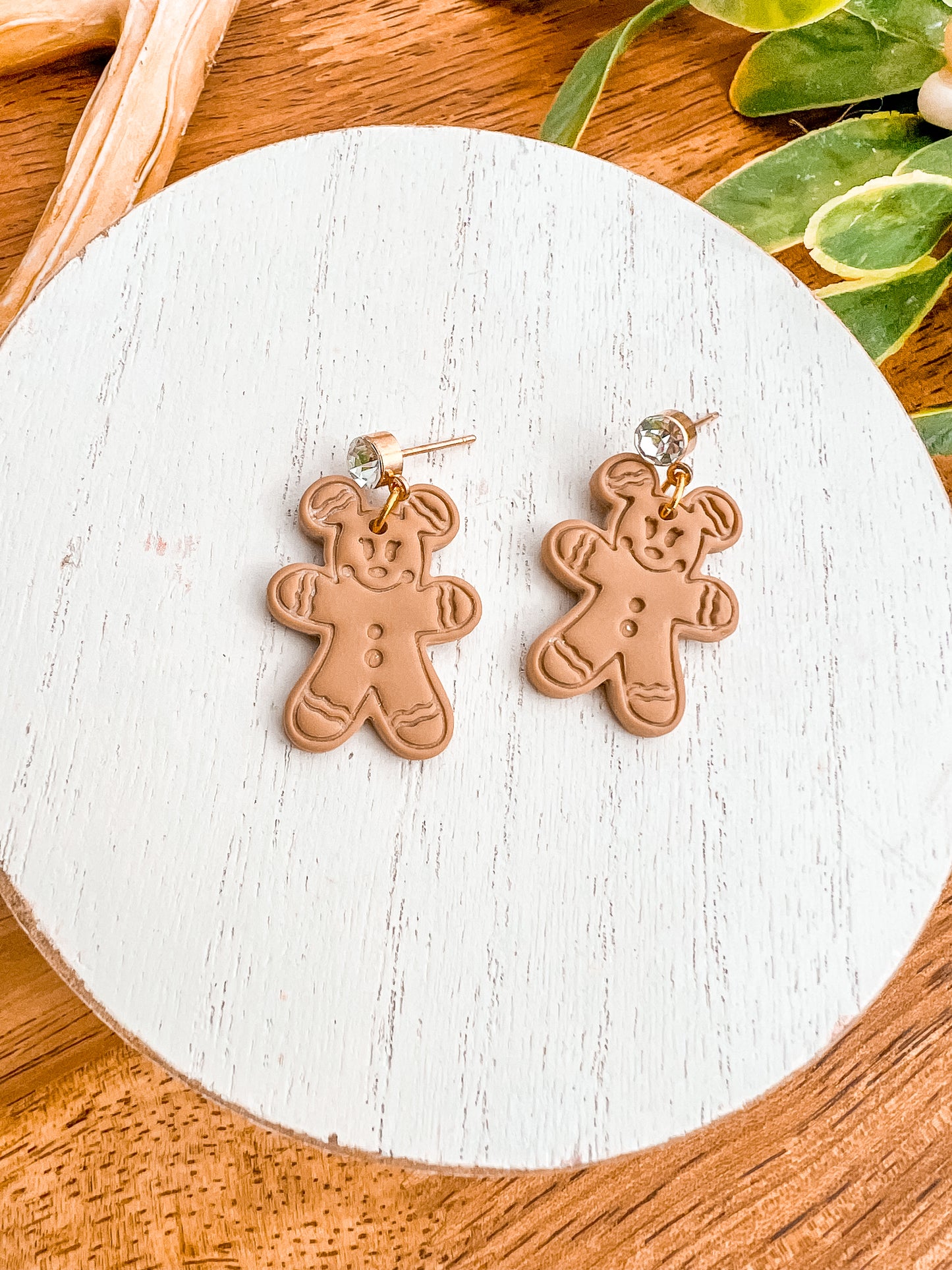 Mousey Gingerbread Dangles