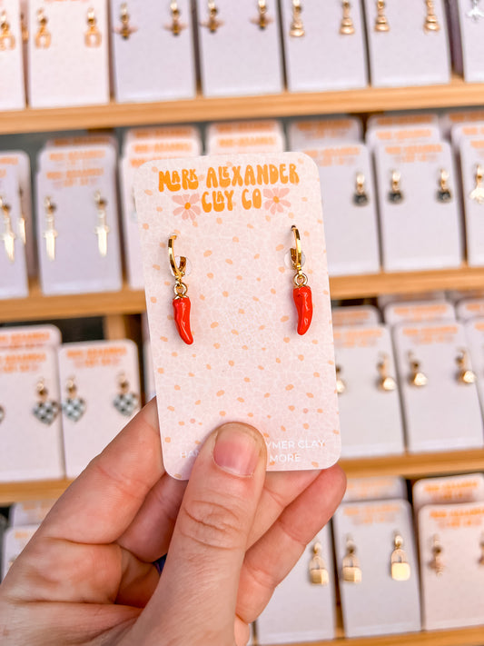 Gold Plated Pepper Huggies