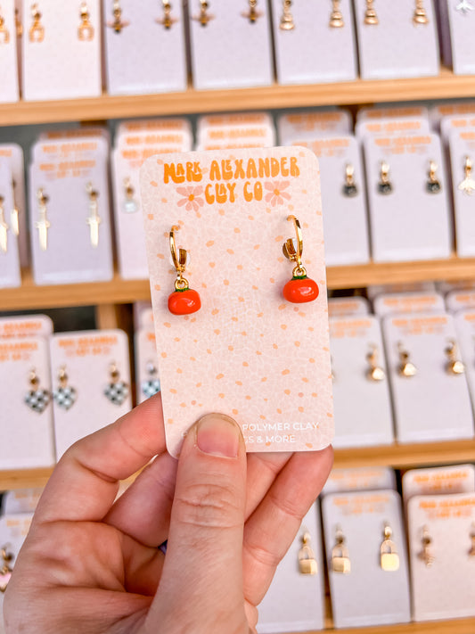 Gold Plated Tomato Huggies