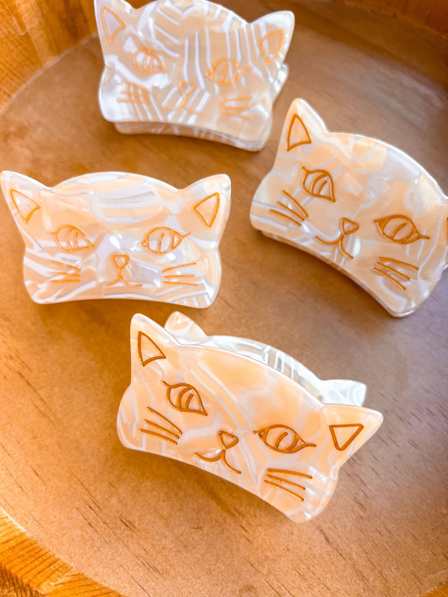 Cat Acrylic Claw Hair Clip