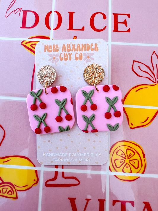 Multi Cherry Dangles