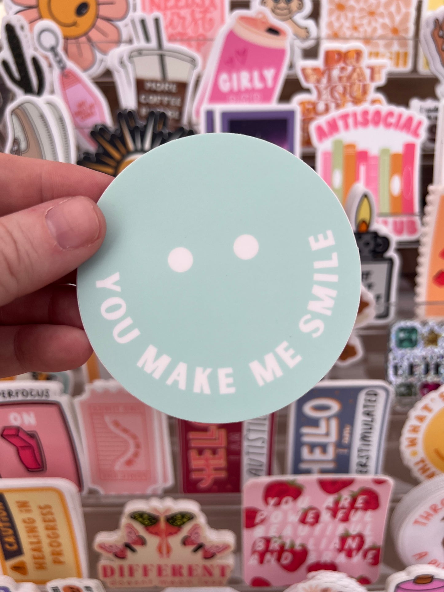 Make Me Smile Sticker