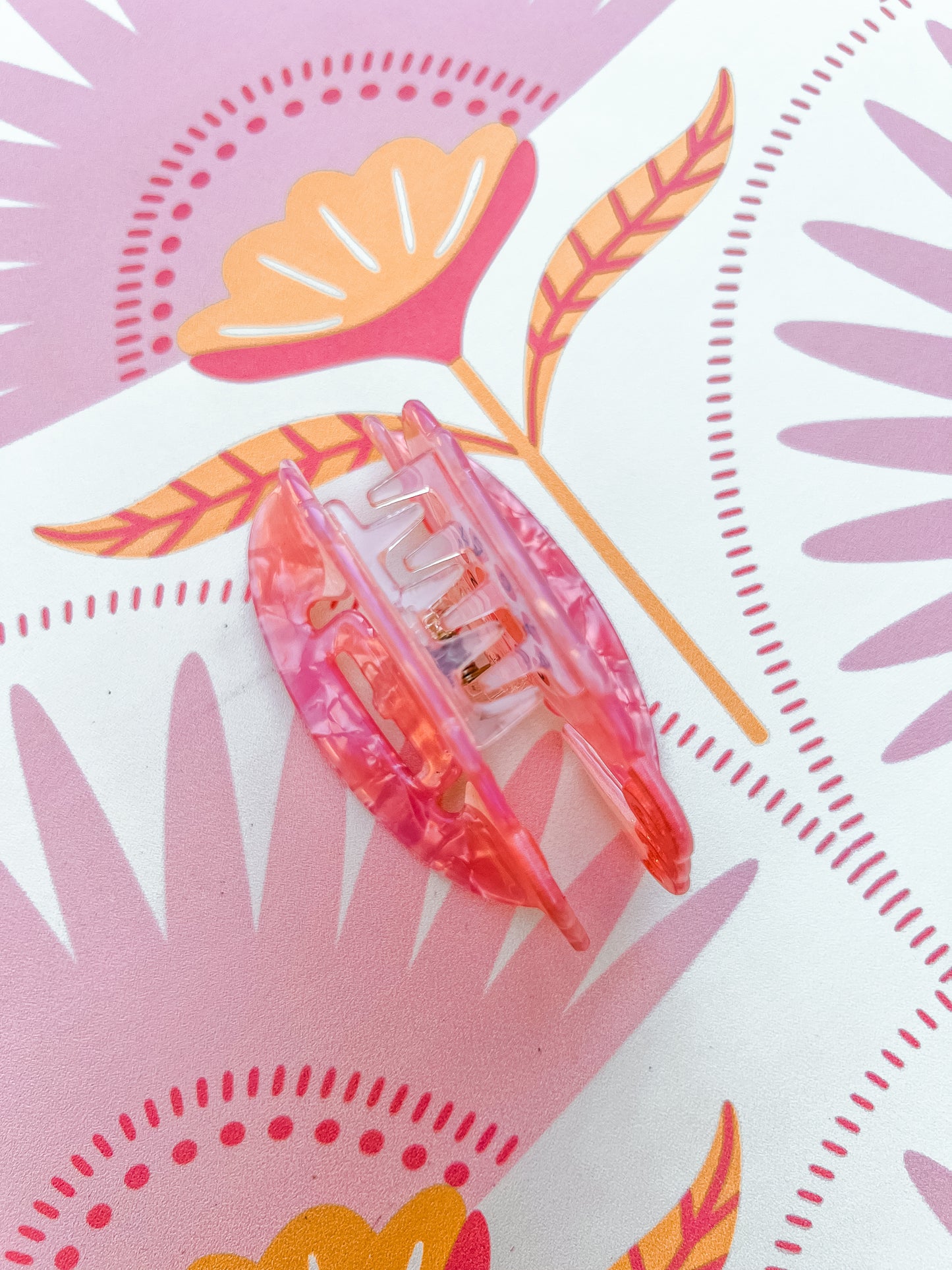 Old Time Phone Claw Hair Clip