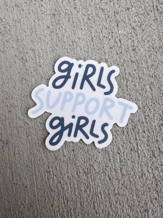 Girls Support Girls Sticker