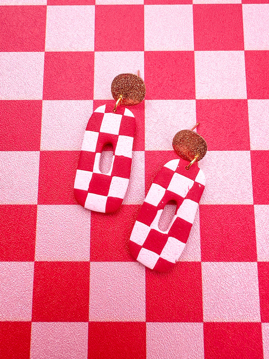 Organic Checker Dangles