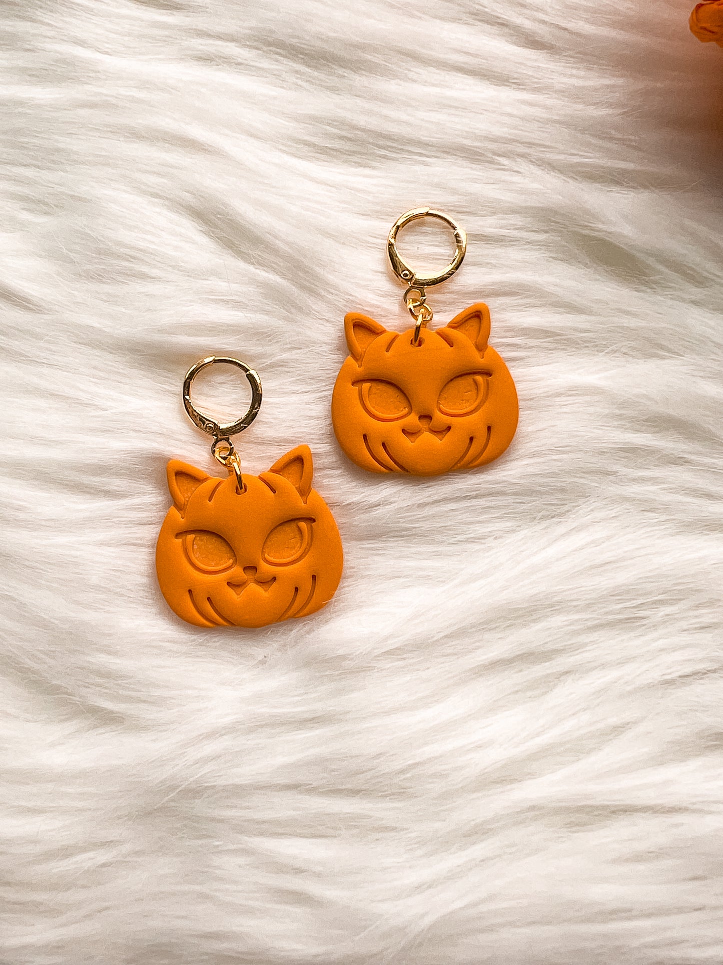 Cat Pumpkin Huggies