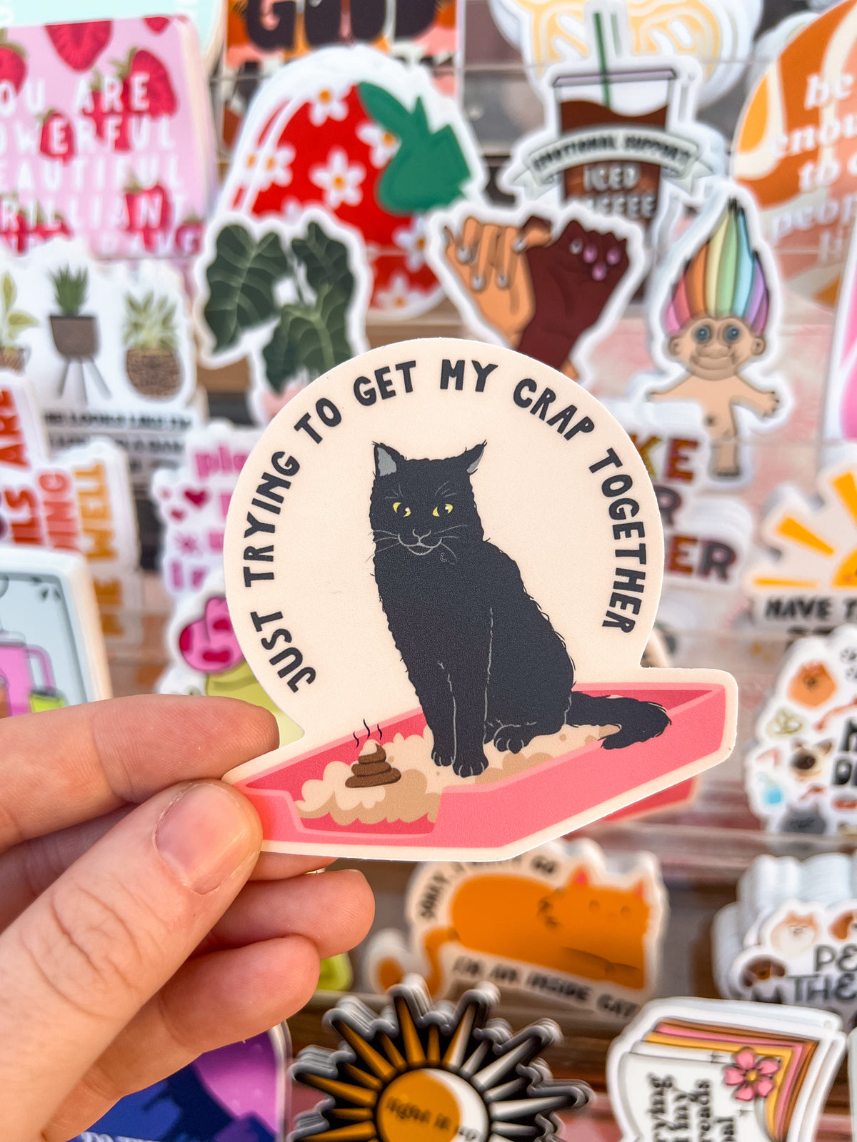 Sticker Crap Crap Together Sticker – Mark Alexander Clay Co
