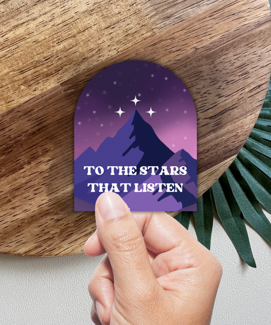 Stars That Listen Sticker