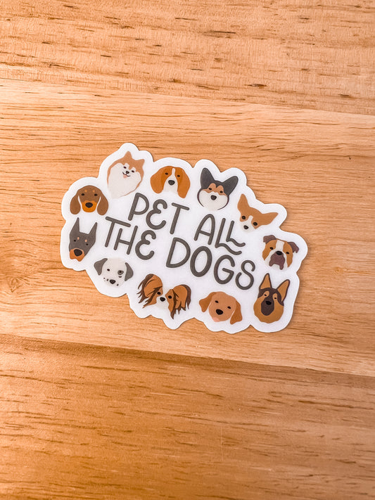 All The Dogs Sticker