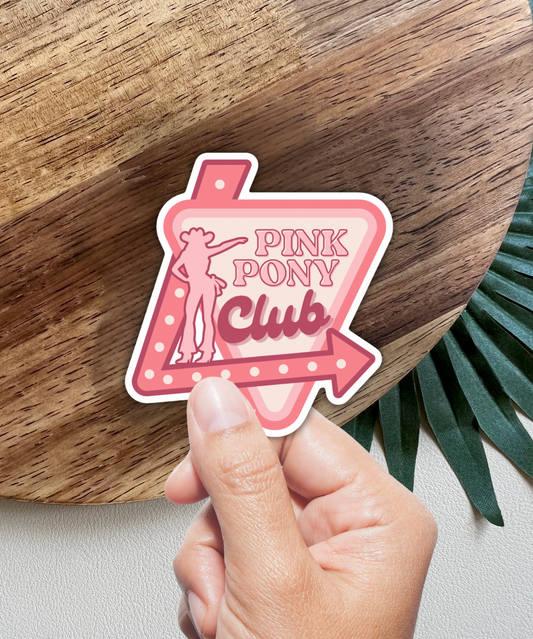 Pink Pony Club Sticker