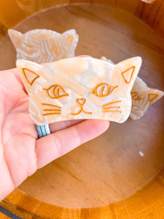 Cat Acrylic Claw Hair Clip