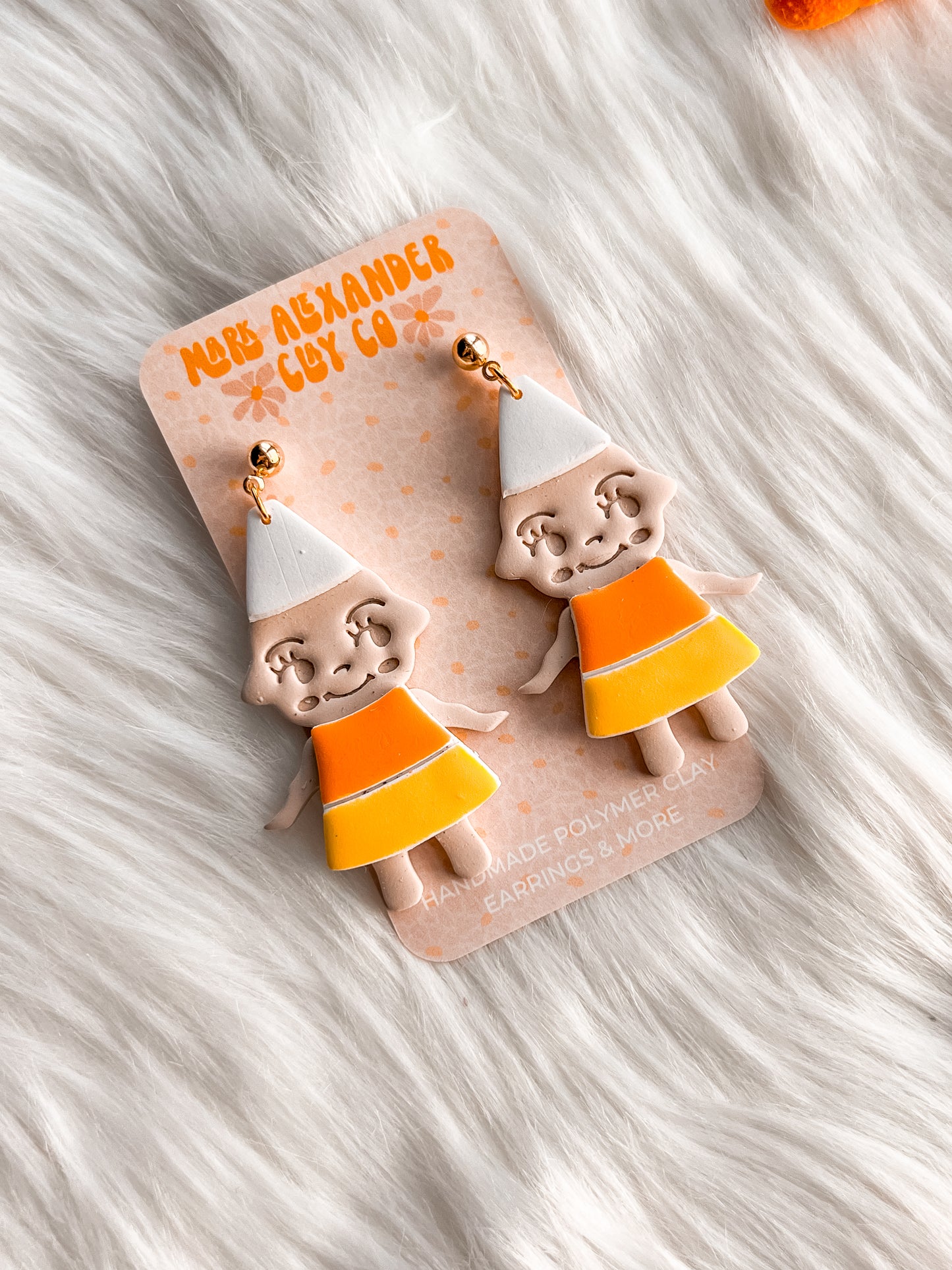 Kewpie Candycorn Dangles