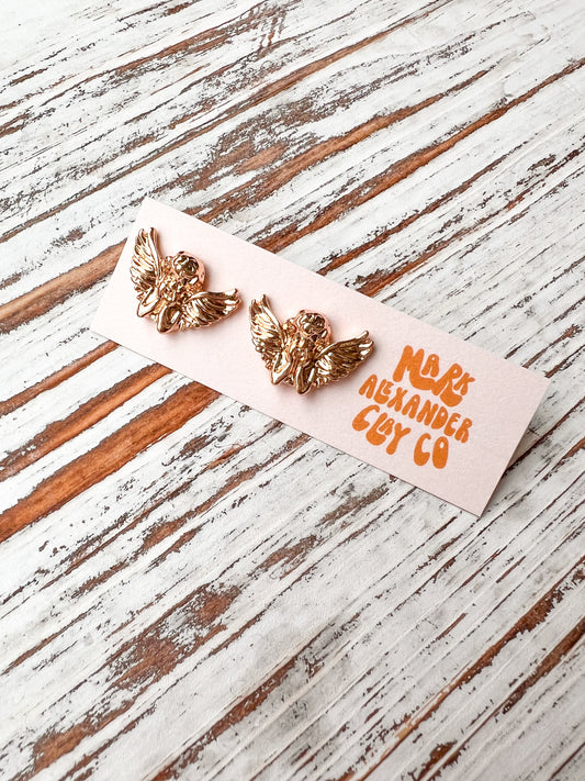 Gold Filled Angel Studs