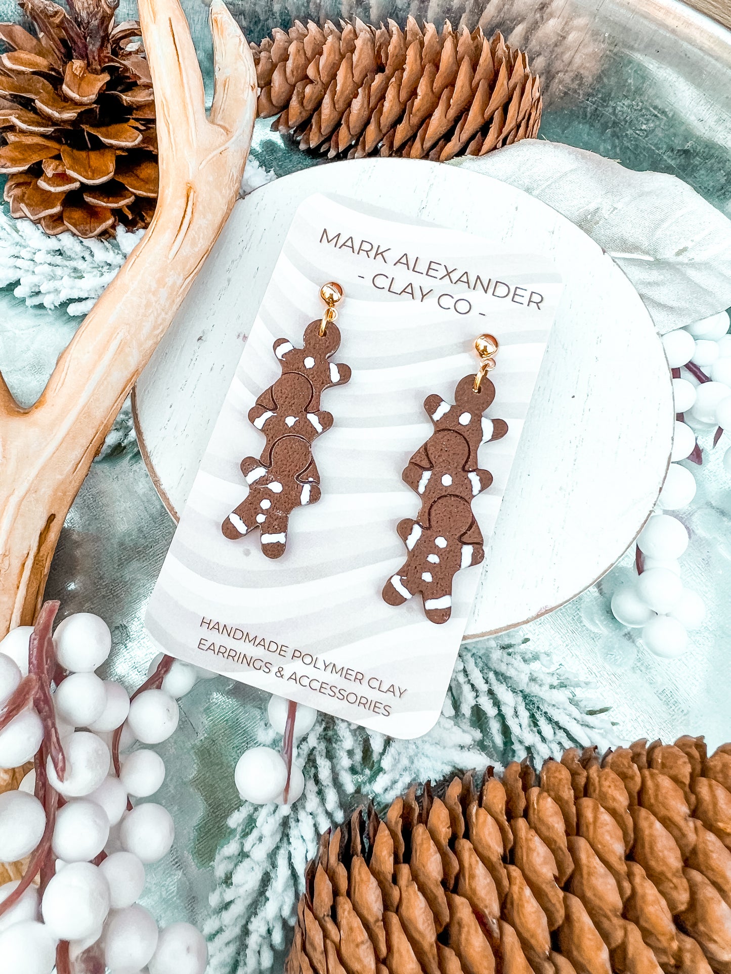 Stacked Gingerbread Dangles